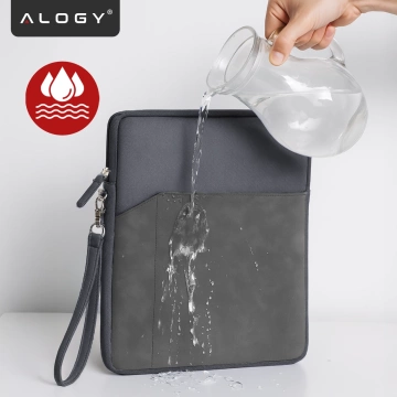 Handyhülle Wasserdichtes Gehäuse Alogy universal IPX8 bis 6,5 Schwarz