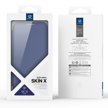 Dux Ducis Skin X Pro iPhone 16e Hülle mit MagSafe – Blau