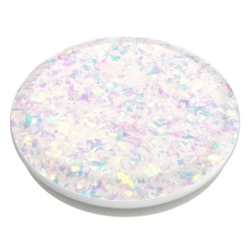 Uchwyt i podstawka do telefonu Popsockets 2 Iridescent Confetti White 