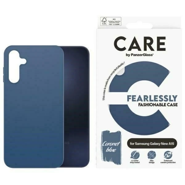 Etui do Samsung Galaxy A16 | A16 5G CARE by PanzerGlass® Fashionable Case Niebieski 