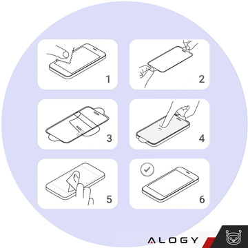 Szkło hartowane do etui Alogy Full Glue case friendly do Samsung Galaxy S24 Ultra Czarne