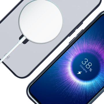 Etui für Apple iPhone 16 3mk Smoke Case Mag