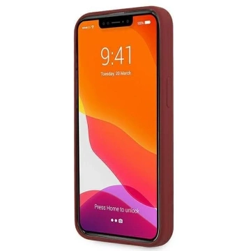 Etui ochronne Mercedes MEHCP13MSILRE do Apple iPhone 13 6,1" czerwony/red hardcase Silicone Line