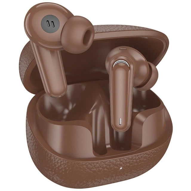 HOCO TWS EQ23 Kabellose Bluetooth-Kopfhörer, Ladehülle, Braun