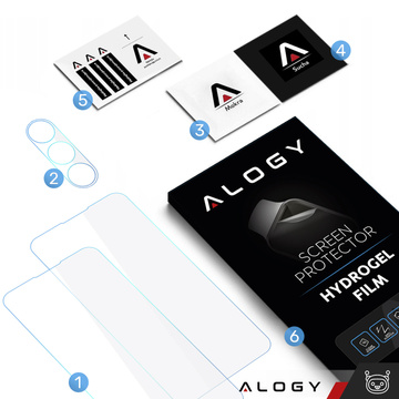 Szkło hartowane do Samsung Galaxy S23 FE 2x na ekran + 1x na obiektywy aparatu Lens Pro+ 9H Alogy zestaw szkieł