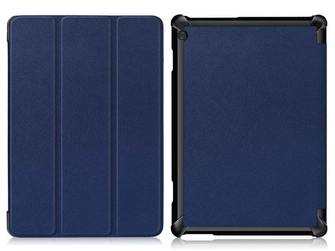 Etui Alogy Book Cover do Lenovo Tab M10 10.1 TB-X605 Granatowe