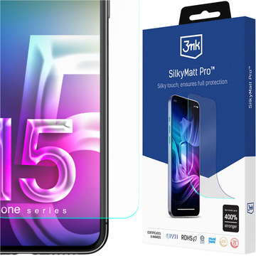 Folia matowa na ekran Apple iPhone 15 Pro 6.1" 3mk SilkyMatt Pro ochronna