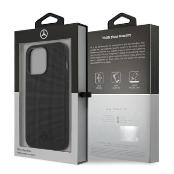 Mercedes MEHCP13LMBLBK Hülle für iPhone 13 Pro / 13 6.1 "schwarz
