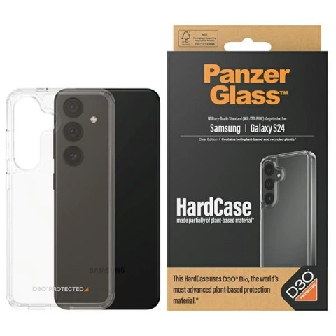 Samsung Galaxy S24 PanzerGlass HardCase D3O Clear Case