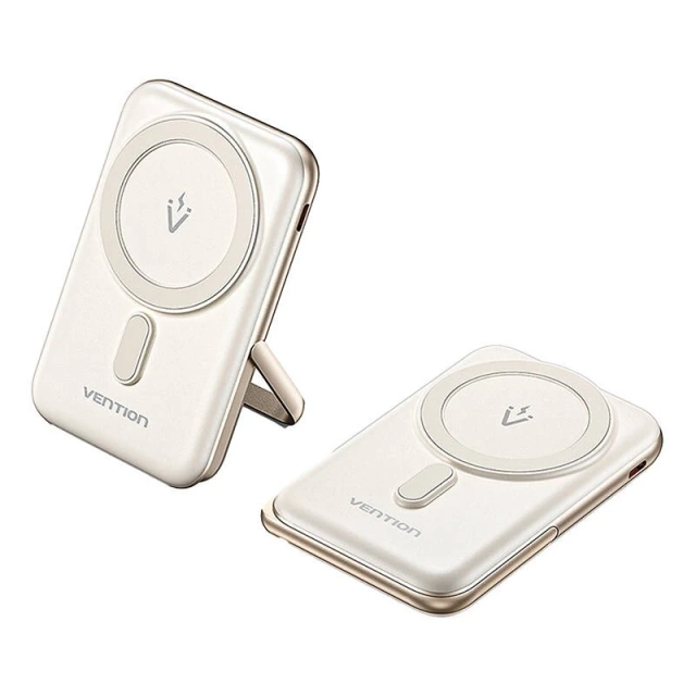 Magnetische Powerbank Vention FHNW0 20W, 10000 mAh (weiß)