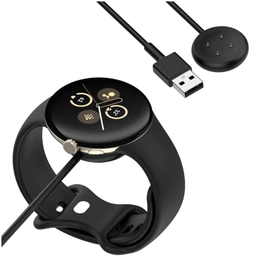 Smartwatch-Ladekabel für Google Pixel Watch 3 (41 mm, 45 mm) / 2 / Fitbit Ace LTE, USB