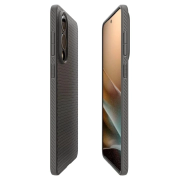 Etui do Samsung Galaxy S25 Edge Spigen Liquid Air Szare