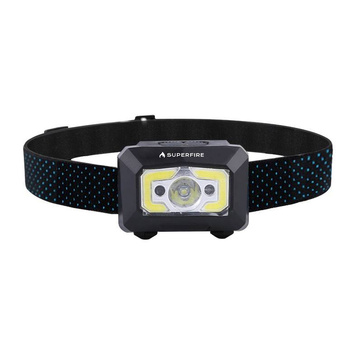 Latarka czołowa Superfire X30, 500lm, USB