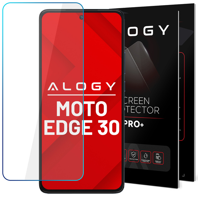 Displayschutz aus gehärtetem Glas 9H Alogy für Motorola Edge 30