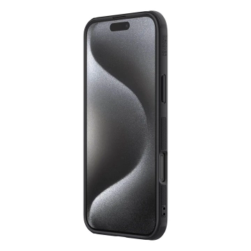 Nillkin Frosted Shield Pro Magnetisches Case für iPhone 16 Pro - Schwarz