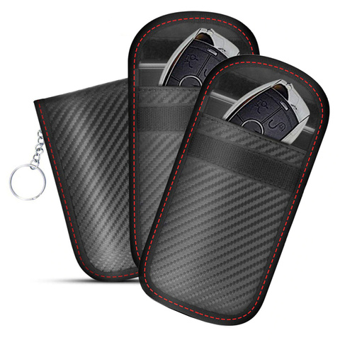 Antykradzieżowe etui x2 na klucze Alogy pokrowiec blokujący sygnał 14x9.5cm