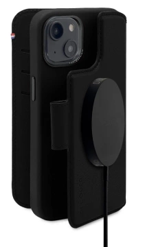 Decoded Detachable Wallet – skórzana obudowa ochronna do iPhone 14 Plus kompatybilna z MagSafe (black)