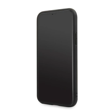 Mercedes MEHCN58DIQBK Schutzhülle für Apple iPhone 11 Pro Hardcase schwarz/schwarz Bow Line