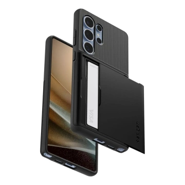 Etui do Samsung Galaxy S25 Ultra Black Spigen Slim Armor CS