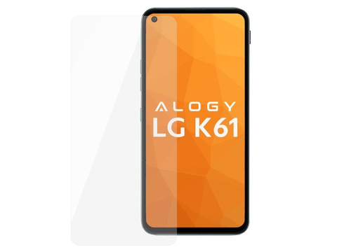 Alogie gehärtetes Glas für den Bildschirm für LG K61