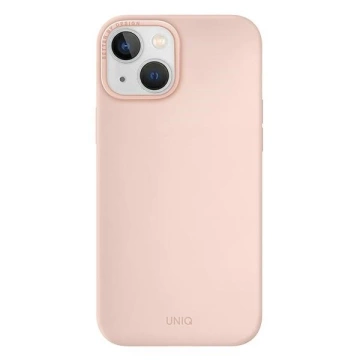 Etui UNIQ Lino do iPhone 14 Plus 6,7" różowy/blush pink
