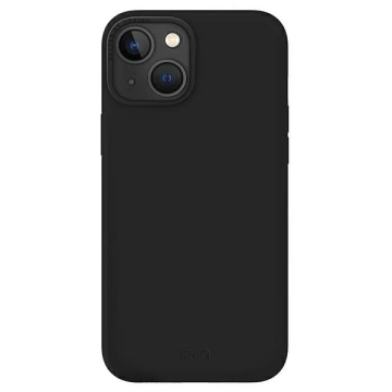 Etui UNIQ Lino do iPhone 14 Plus 6,7" czarny/midnight black