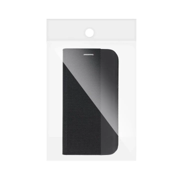 Etui Kabura SENSITIVE Book do iPhone 16 Pro Czarny z Podstawką