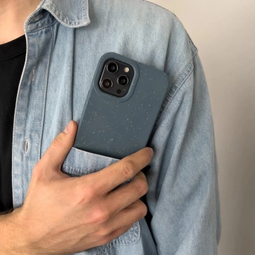Etui Eco Case do iPhone 14 Plus Miętowozielone Degradowalne Silikonowe Pokrowiec