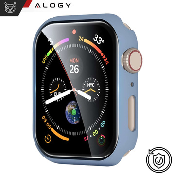 2x Folia ochronna Hydrożelowa hydrogel Alogy do smartwatcha do Apple Watch 9 45mm