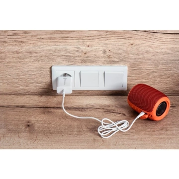 Szybka Ładowarka Forcell 25W PD QC 4.0 USB-C + kabel USB C do USB C biała