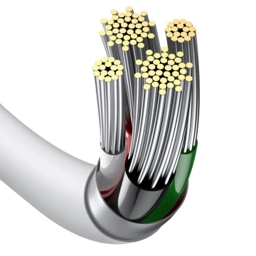Baseus Superior USB-Kabel - Lightning 2.4A 1.5 m Weiß (CALYS-B02)
