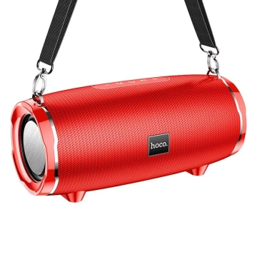 Głośnik Bluetooth Hoco HC5 2×15W Czerwony FM USB AUX TF