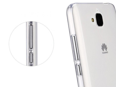 Alogy Silikonhülle Hülle für Huawei Y5 Y6 2017 transparent
