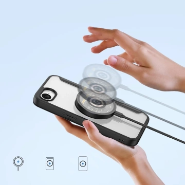 Dux Ducis Skin X Pro Schutzhülle mit MagSafe für iPhone 16e - Schwarz