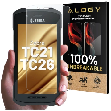 Hybridglas für Realme 11 Pro 5G / Pro Plus Displayschutzfolie Alogy Flexi Glass 9H Hüllenfreundlicher flacher Displayschutz