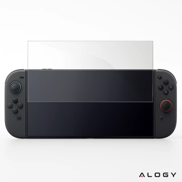 2x Szkło Hartowane do Nintendo Switch 2 2025 ochronne szkiełko na ekran 9H Alogy Heavy Pro+™️ [2szt]