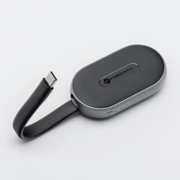 FORCELL F-ENERGY Mini Power Watch Powerbank 1A 2,5W 1200 mAh Schwarz