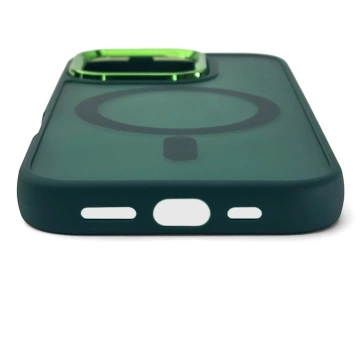 Etui Wozinsky MagSafe do Samsung Galaxy S25 Magnetic Case Zielone