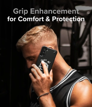 Ringke Onyx Design Durable TPU Cover für Samsung Galaxy S22 (S22 Plus) schwarz (Graffiti)