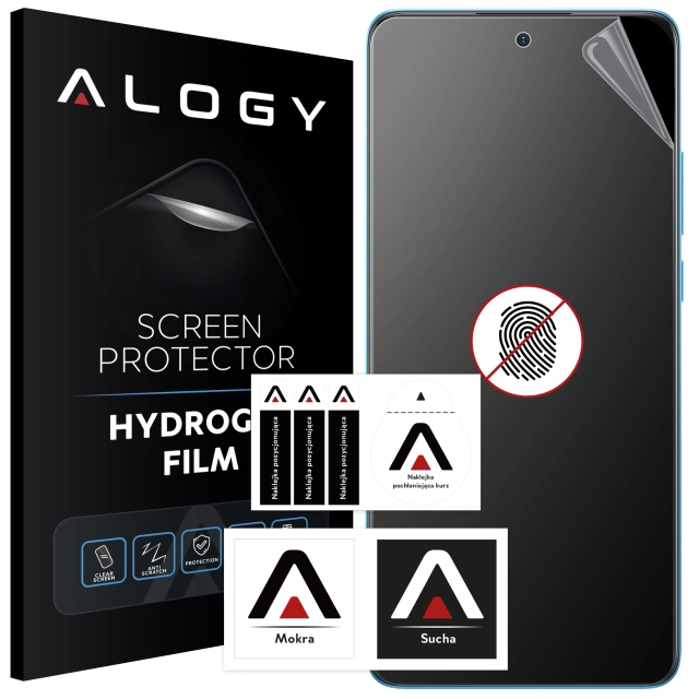 Folia "MATOWA" do OnePlus Nord CE4 Lite Hydrożelowa Alogy HydroSkin Matte Pro™ na ekran do etui "BEZ ODCISKU PALCÓW"