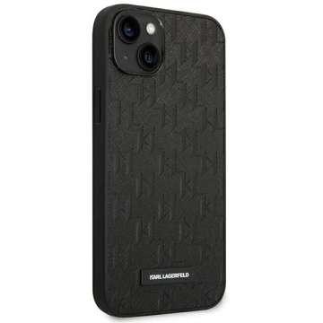 Etui Karl Lagerfeld KLHCP14MSAKLHPK für iPhone 14 Plus 6,7" Hardcase Saffiano Mono Metal Logo