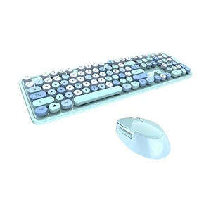 MOFII Sweet 2.4G kabelloses Tastatur-Maus-Set (blau)