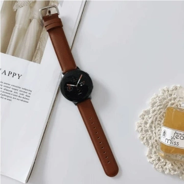 Pasek do Smartwatcha Beline pasek Elegance uniwersalny do 20mm brązowy/brown