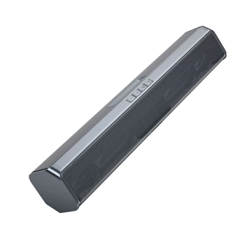 Głośnik Bluetooth HOCO BS49 Szary 2×5W LED RGB AUX USB 2,5h