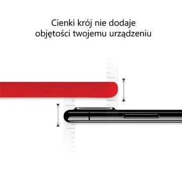 Etui na telefon Mercury Silicone do iPhone 14 czerwony/ red