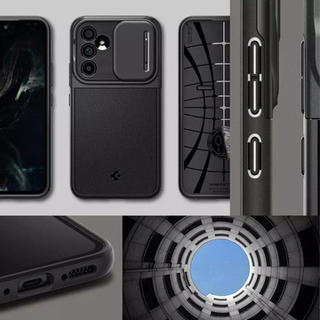Etui ochronne na telefon Spigen Optik Armor obudowa do Samsung Galaxy A54 5G Black czarne