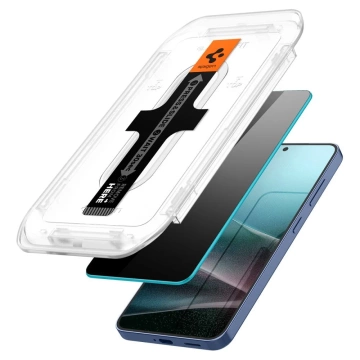 Sichtschutzglas für Samsung Galaxy S24 / S25 Spigen Glas.TR EZ Fit HD 2er-Pack
