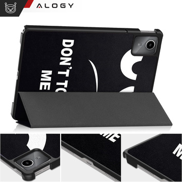 Etui do Lenovo Tab K11 / K11E 11” M11 10.95" TB330FU / TB330XU / TB331FC obudowa na tablet Case Alogy Book Cover Don't Touch me + Szkło + Rysik