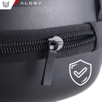 Etui ochronne na słuchawki do JBL TUNE 720BT 760NC 770NC Alogy Hard Case obudowa ochronna na zamek 23x18x11cm Czarne