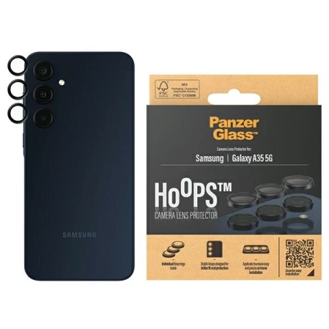 Osłona obiektywu do Samsung Galaxy A35 5G PanzerGlass Hoops